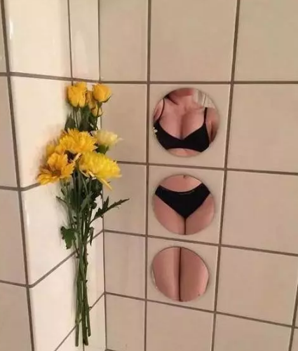 这样的镜子是不是太神奇祛了